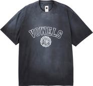 vowels Faded Collegiate Tee