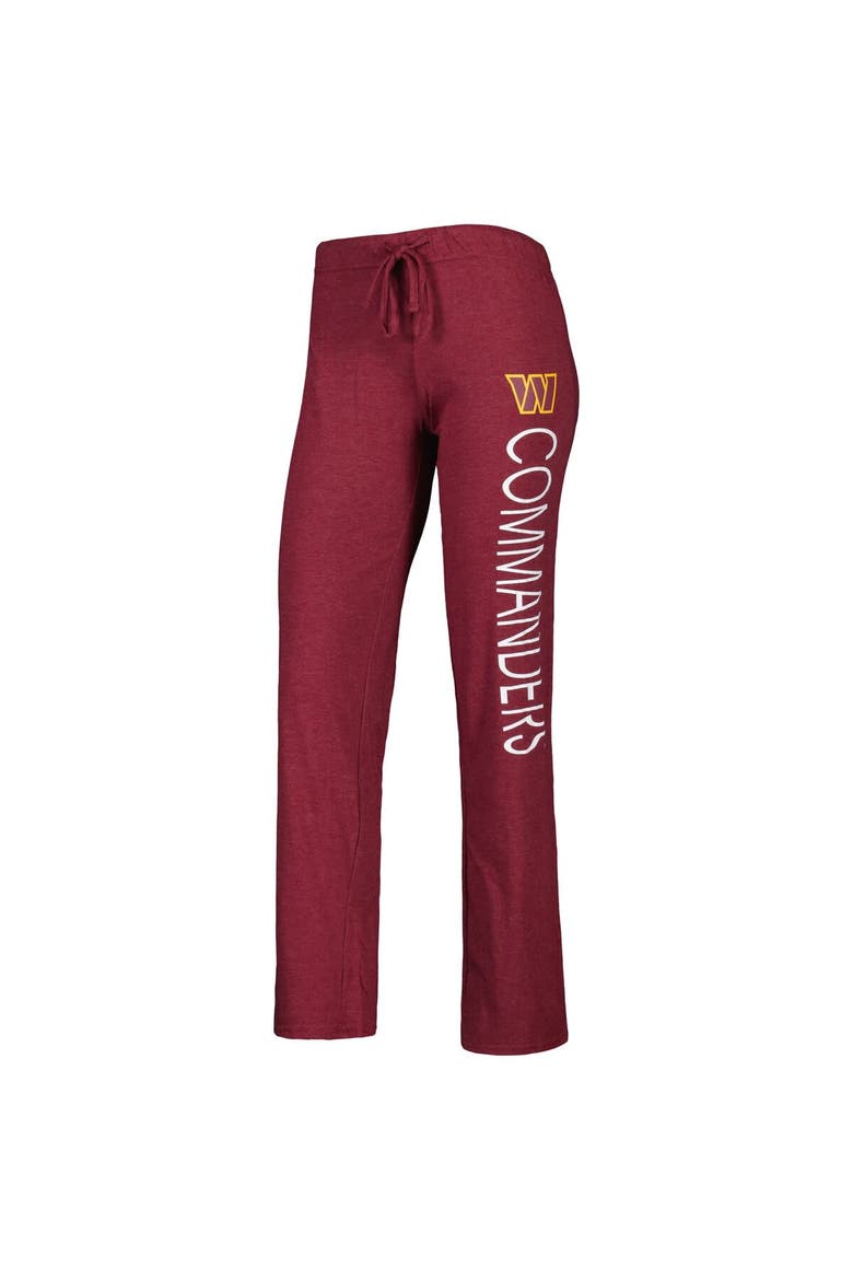 Women's Concepts Sport Burgundy/Gold Washington Commanders Muscle Tank Top & Pants Sleep Set, Alternate, color, Burgundy