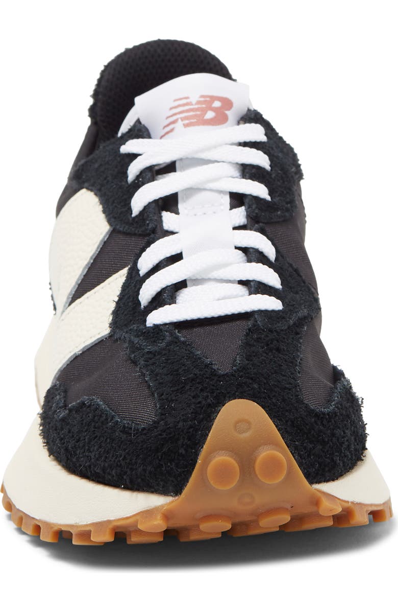 New Balance 327 Sneaker, Alternate, color, Black/ Natural