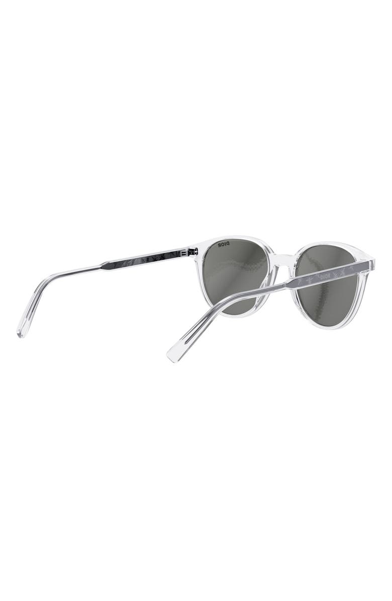 DIOR InDior R1I 53mm Round Sunglasses, Alternate, color, 