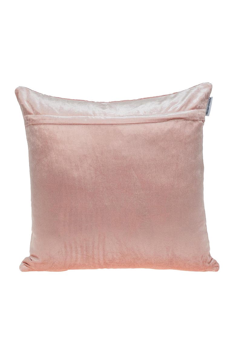 PARKLAND COLLECTION Reta Diamond Quilted Throw Pillow, Alternate, color, Pink
