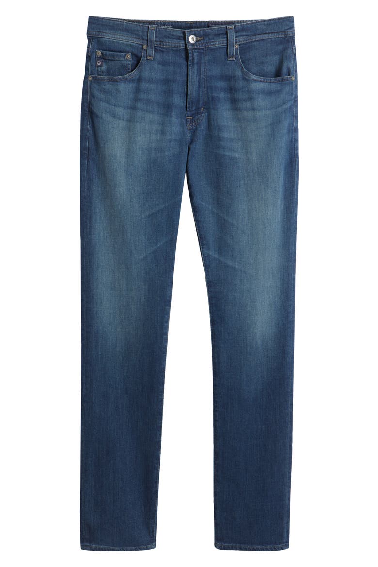 Everett Slim Straight Leg Jeans, Alternate, color, ST. MORITZ