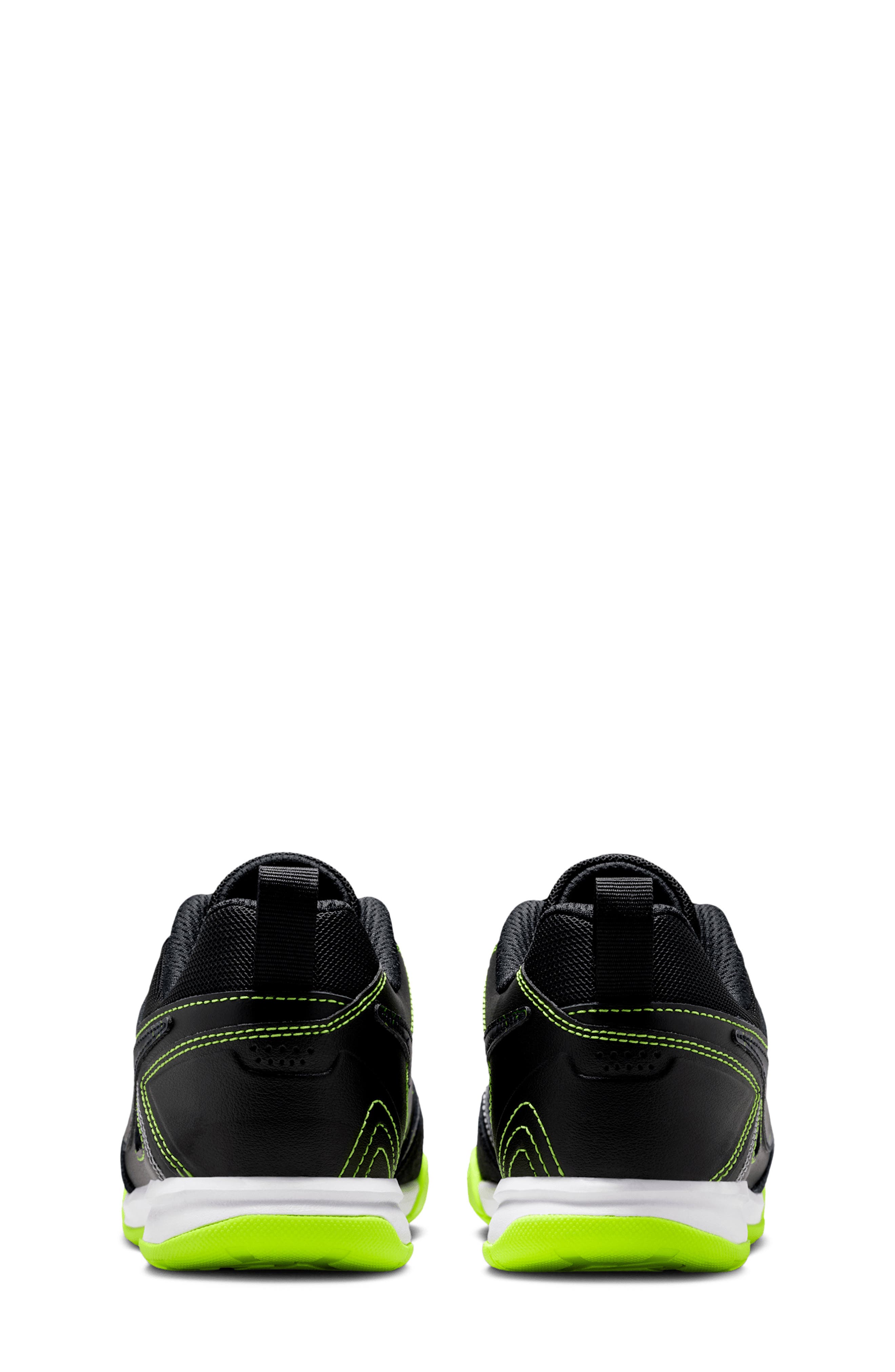 Nike Kids' Gato SE Soccer Sneaker, Alternate, color, Black/ Volt/ White/ Black
