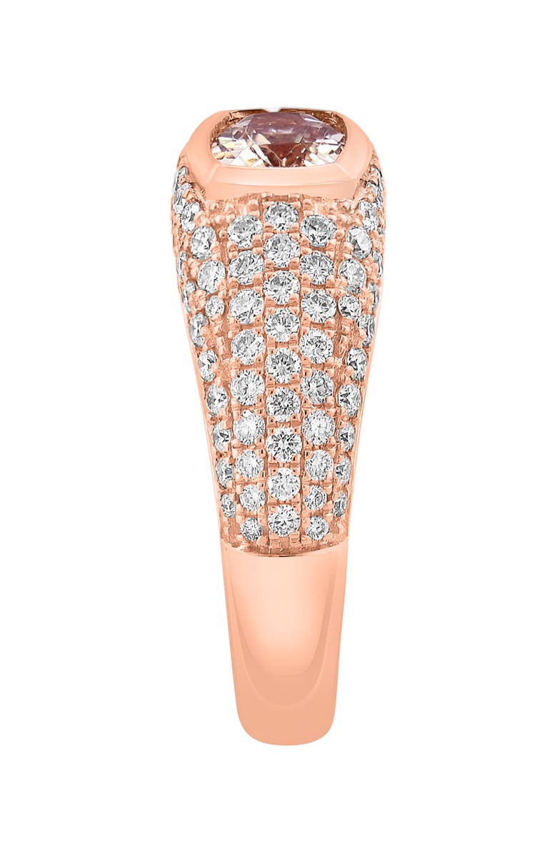 EFFY Morganite & Diamond Ring - 1.00ct., Alternate, color, 