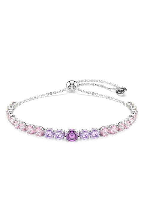 Matrix Crystal Slider Bracelet