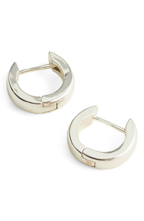 Classic Huggie Hoop Earrings