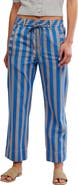 Free People Marielle Stripe Cotton Drawstring Pants