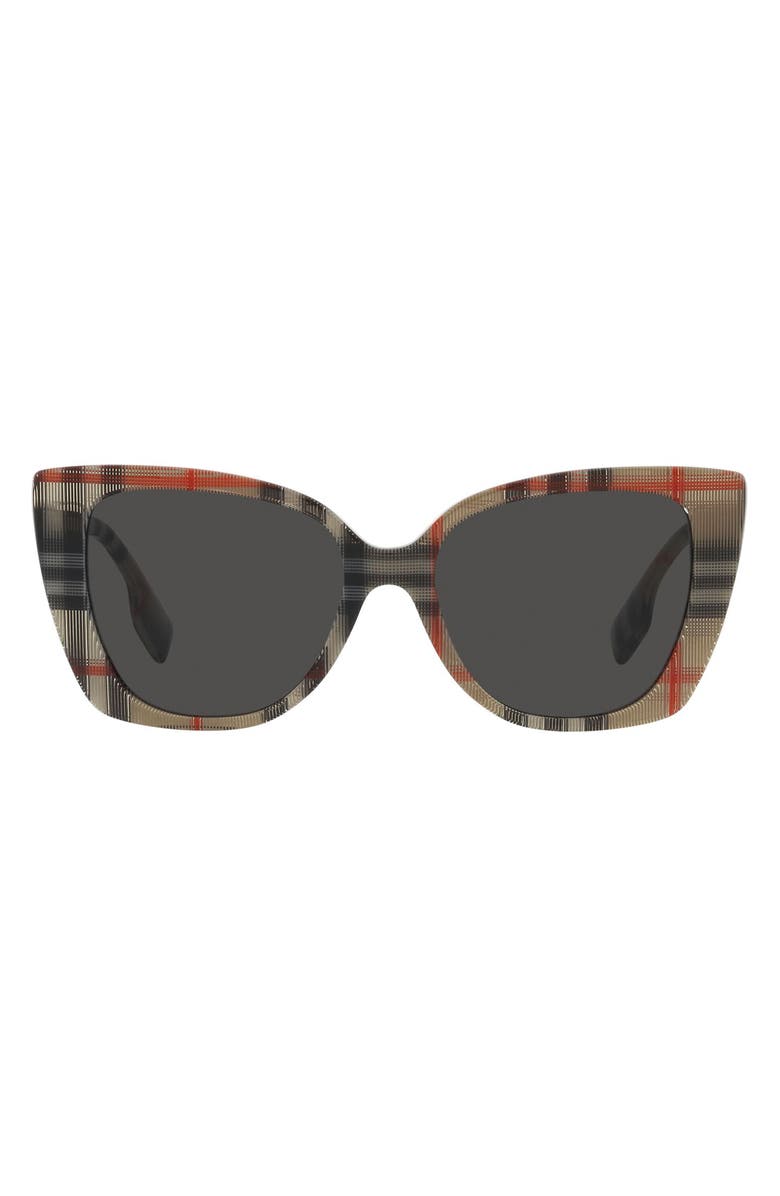 Burberry Meryl 54mm Cat Eye Sunglasses, Main, color, 