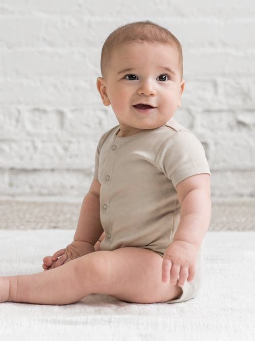 Colored Organics Organic Cotton Morgan Bodysuit In Neutral