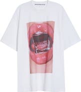 Alexander Wang Ice Cube Oversize Cotton Graphic T-Shirt