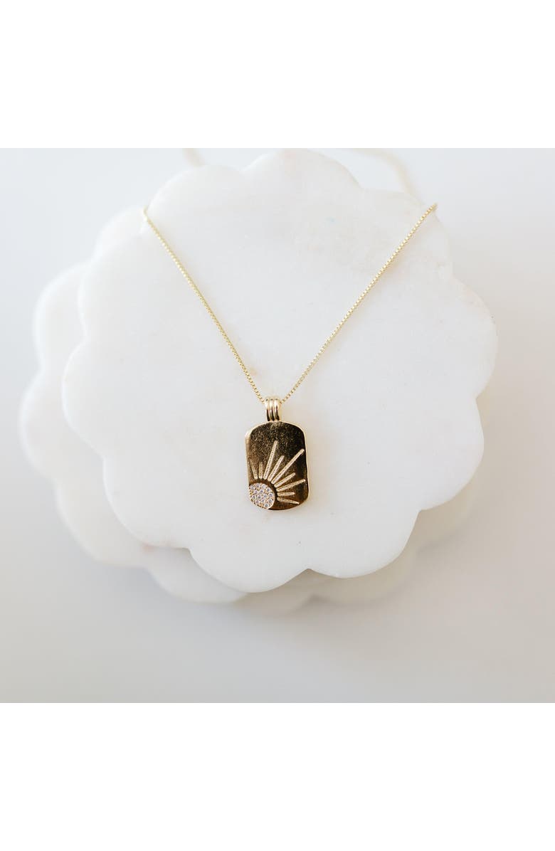 Ivy & Pearl Co. You Are My Sunshine, Alternate, color, Gold