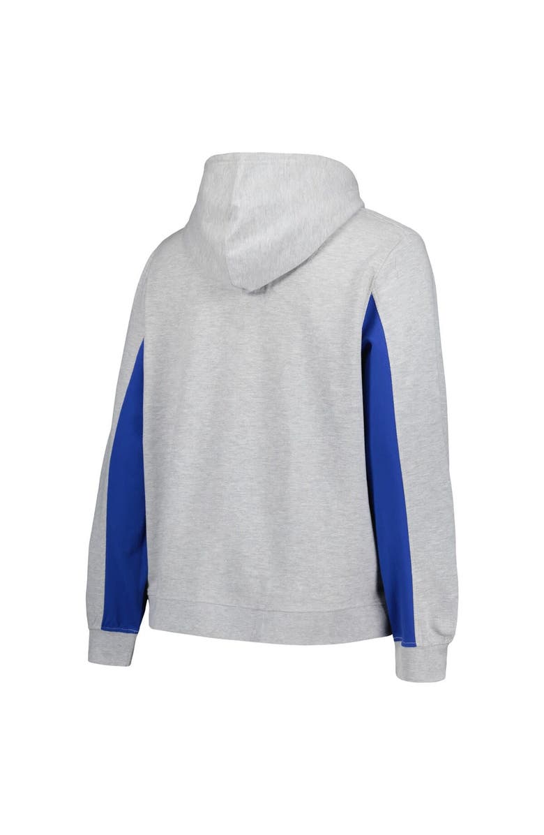 PROFILE Women's Profile Heather Gray Los Angeles Dodgers Plus Size Pullover Jersey Hoodie, Alternate, color, Heather Gray