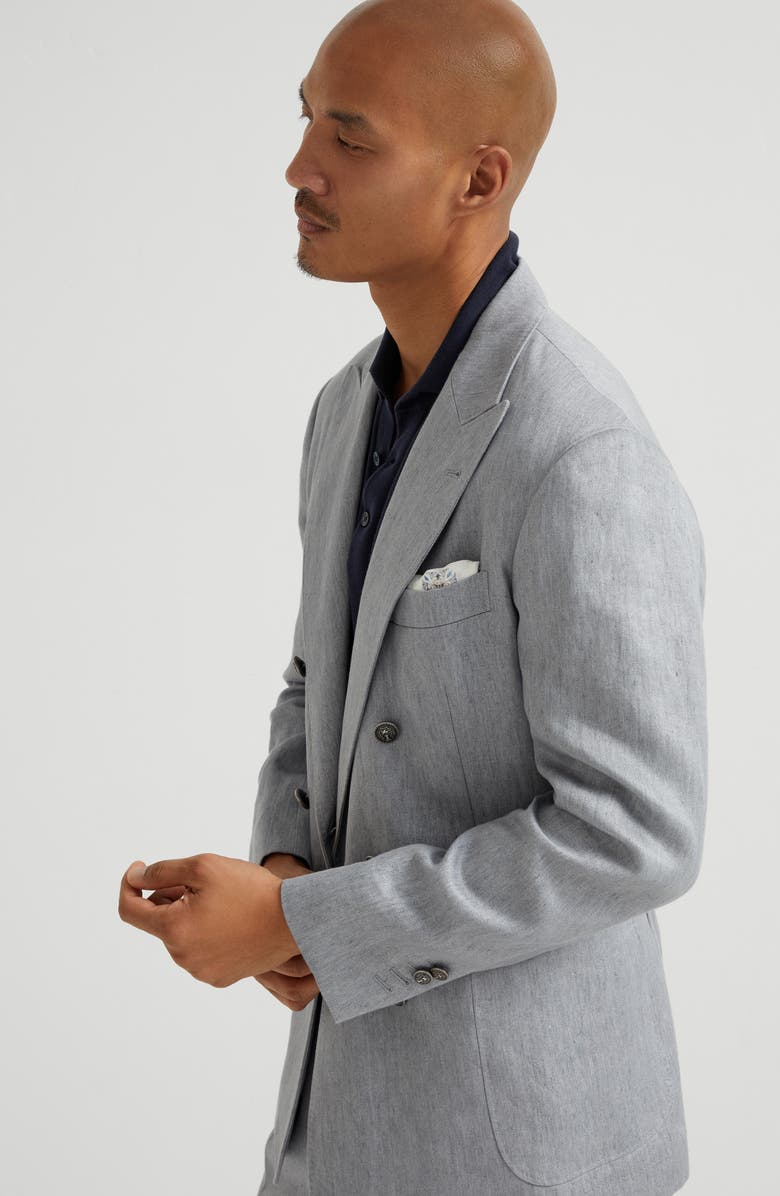 Brunello Cucinelli Polo-style sweater, Alternate, color, 