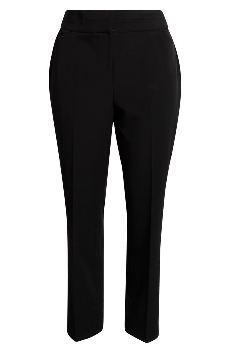 Tahari ASL Bell Bottom Pants, Main, color, Black