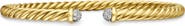 David Yurman Precious Cable Cuff Bracelet in Gold, The Cable Classics Collection