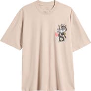 AllSaints Oversize Serrate Graphic T-Shirt