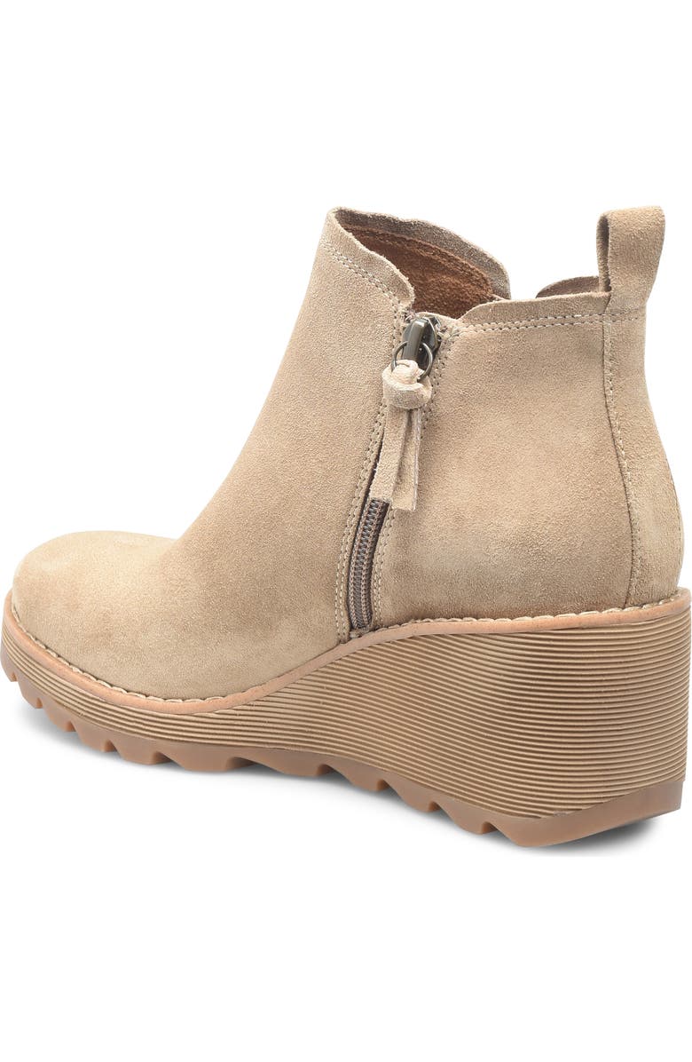 Söfft Emma Wedge Boot, Alternate, color, Barley Suede