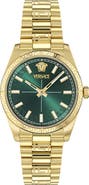 Versace Millenyium Goldtone Bracelet Watch, 32mm