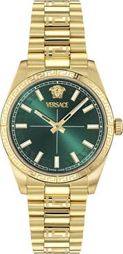 Versace Millenyium Goldtone Bracelet Watch, 32mm