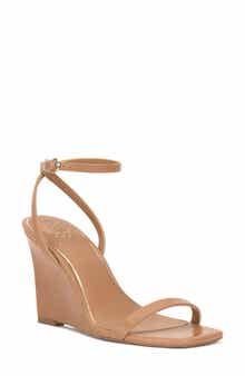 Ambee Ankle Strap Wedge Sandal