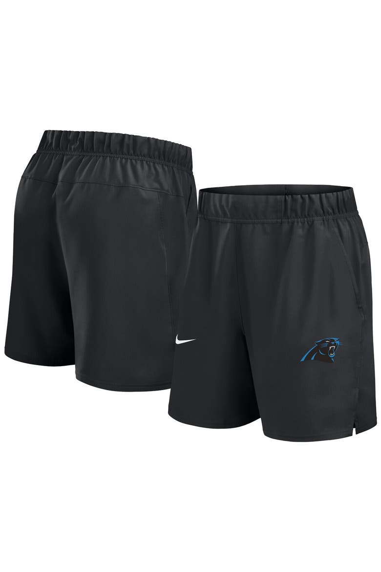 Men's Nike Black Carolina Panthers Blitz Victory Performance Shorts, Main, color, Black