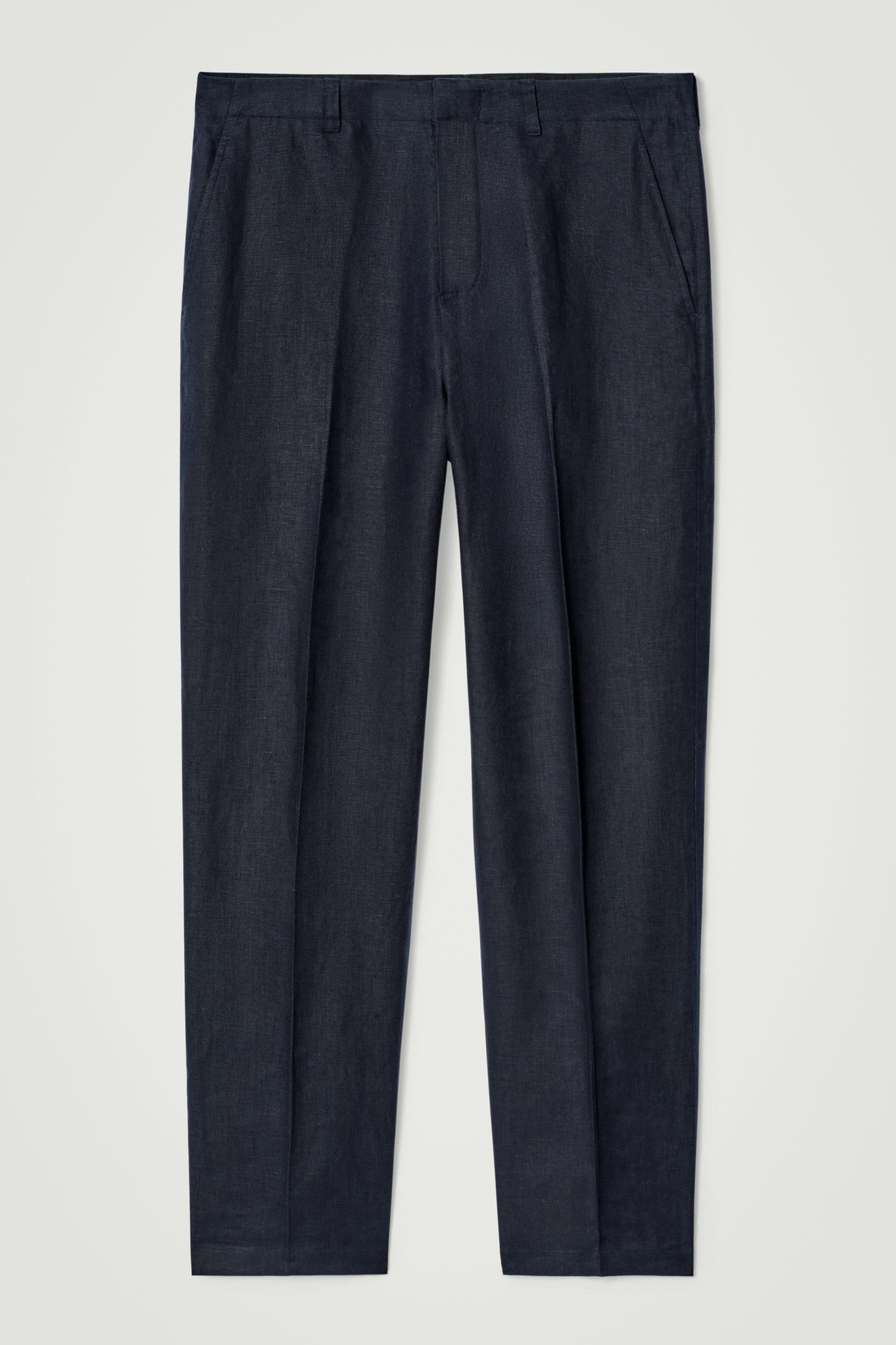 Relaxed Linen Tapered Pants - image 3