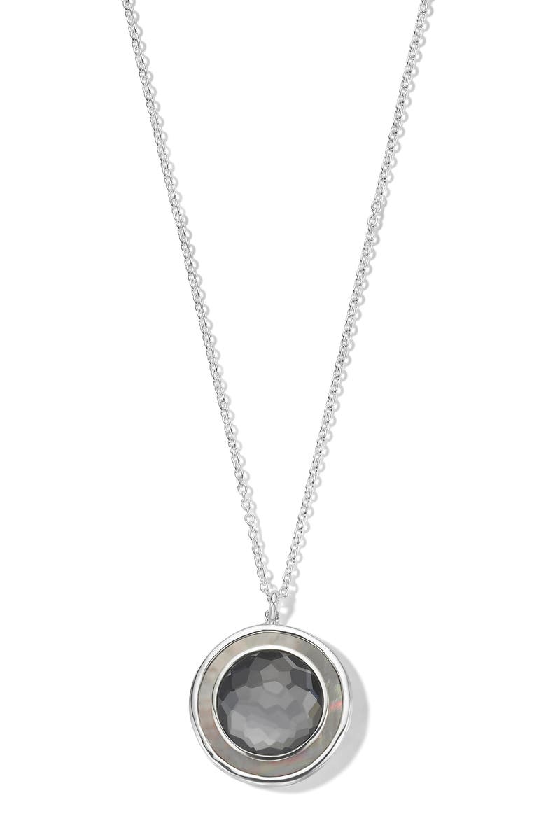 Ippolita Ondine Medium Circle Pendant Necklace, Alternate, color, 