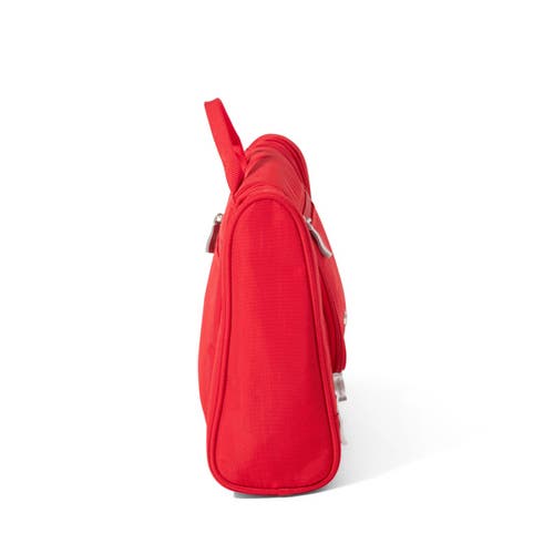 Baggallini Travel Toiletry Kit Cosmetic Bag In Red