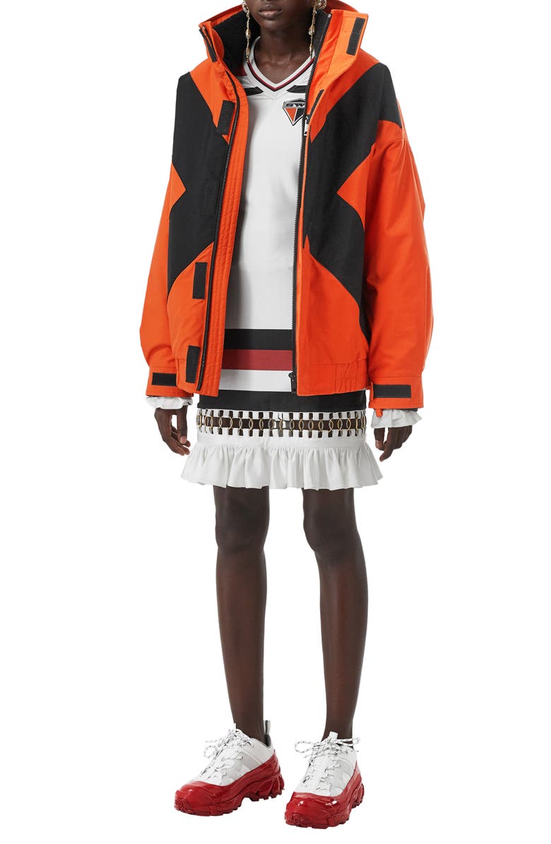Burberry Fleece Lined Jacket, Main, color, 