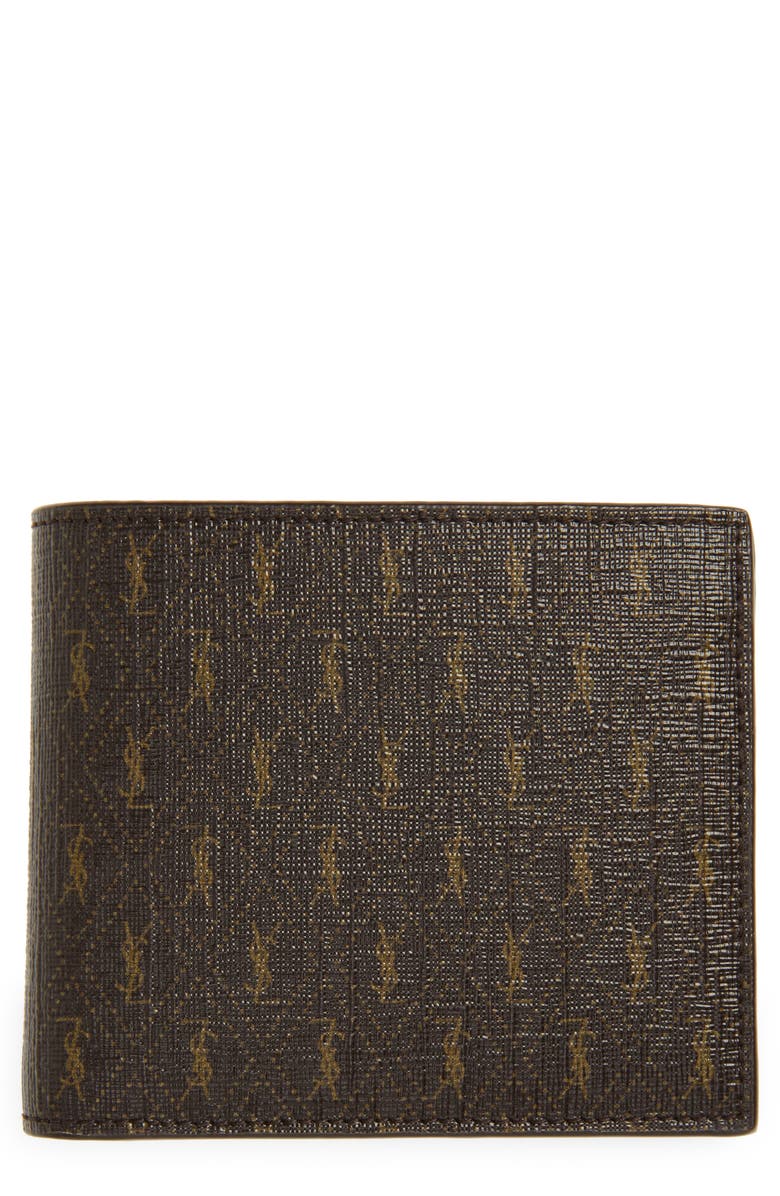 Saint Laurent East/West Monogram Bifold Wallet, Main, color,