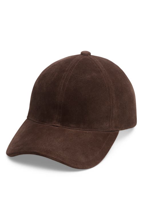 Rag & Bone Harlow Cotton Corduroy Baseball Cap In Brown