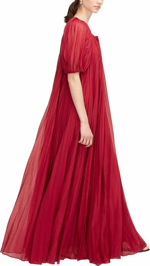 REBECCA TAYLOR レッドグラデーション サングラス Rebecca Taylor Sunburst Pleat Dress | Nordstrom
