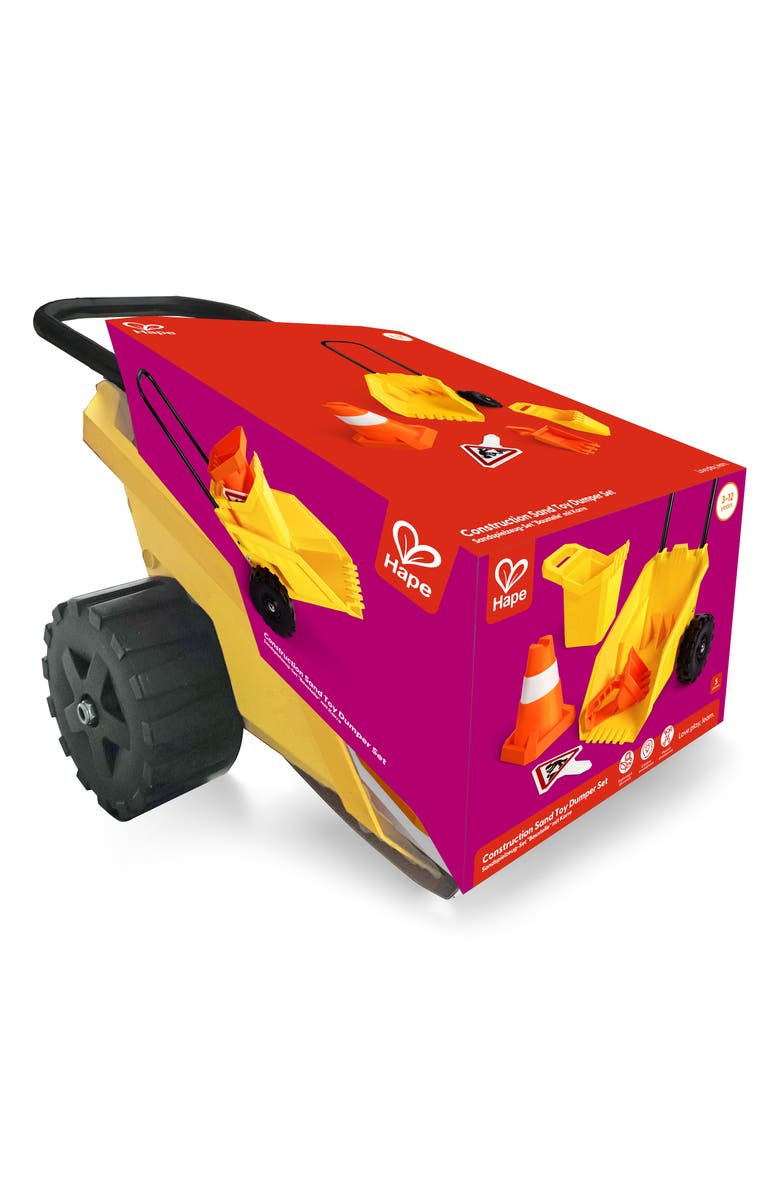 Hape Construction Sand Toy Dumper Set, Alternate, color, Multi