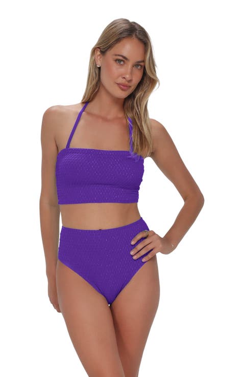 Astrid High Waist Bikini Swim Bottoms