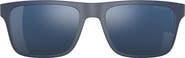 Emporio Armani 54mm Mirrored Rectangular Sunglasses
