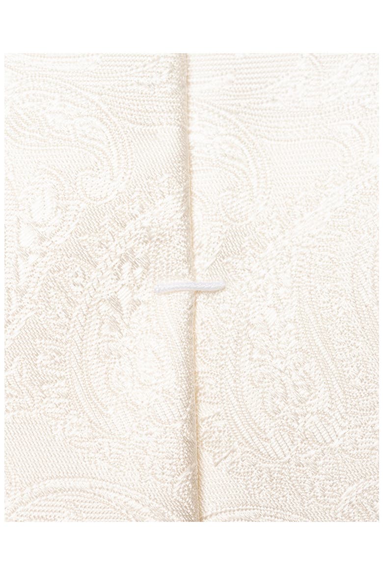 Paisley Silk Tie, Alternate, color, NATURAL