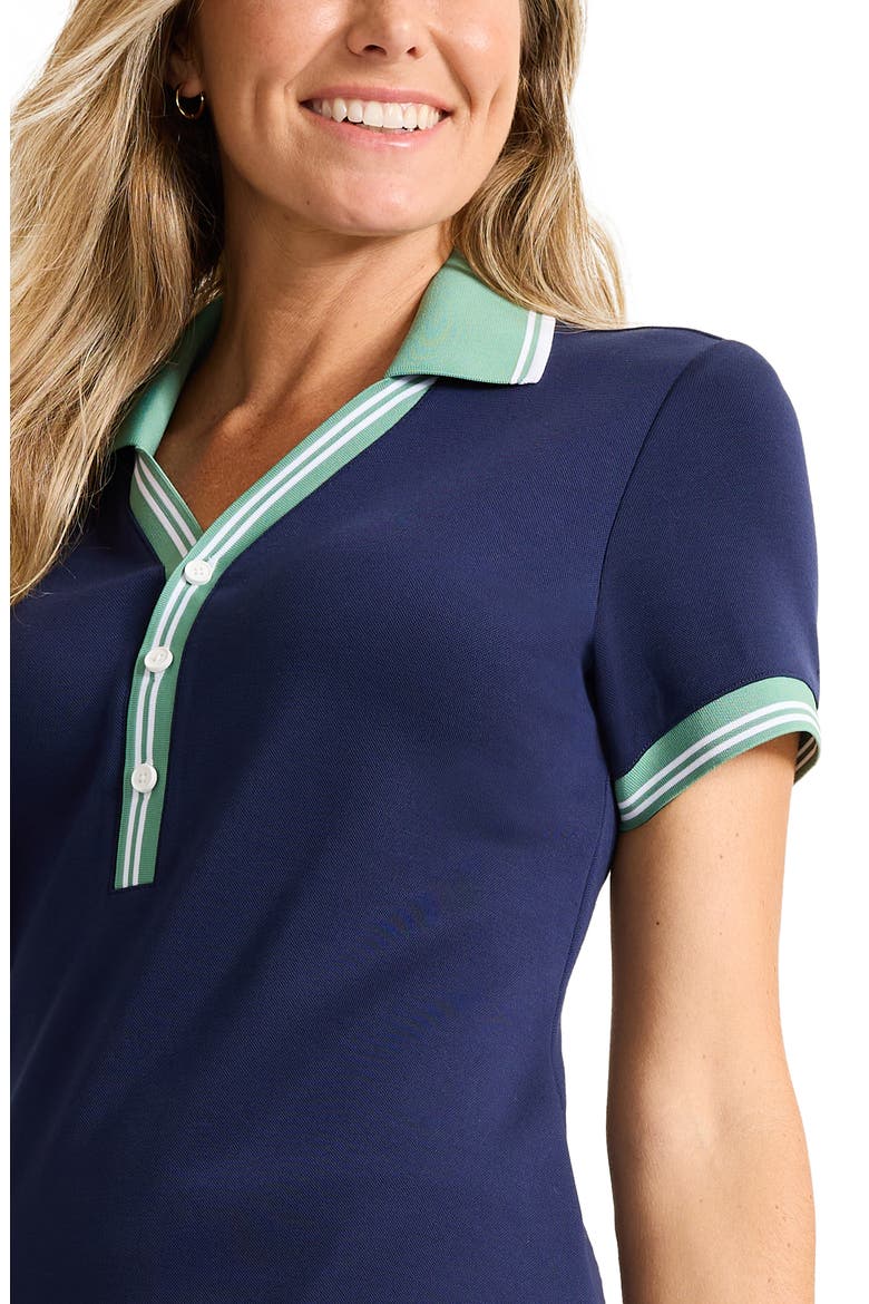 Coastal Bay Pique Polo, Alternate, color, COASTLINE