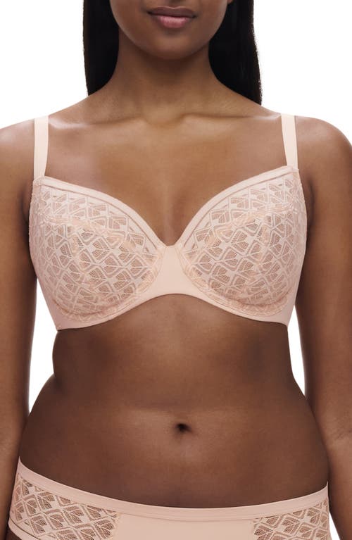 Chantelle Lingerie Ace Unlined Underwire Bra in Blush 