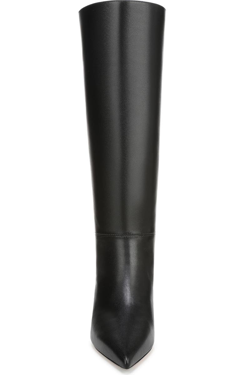 Veronica Beard Lisa 45 Knee High Boot, Alternate, color, Black Leather