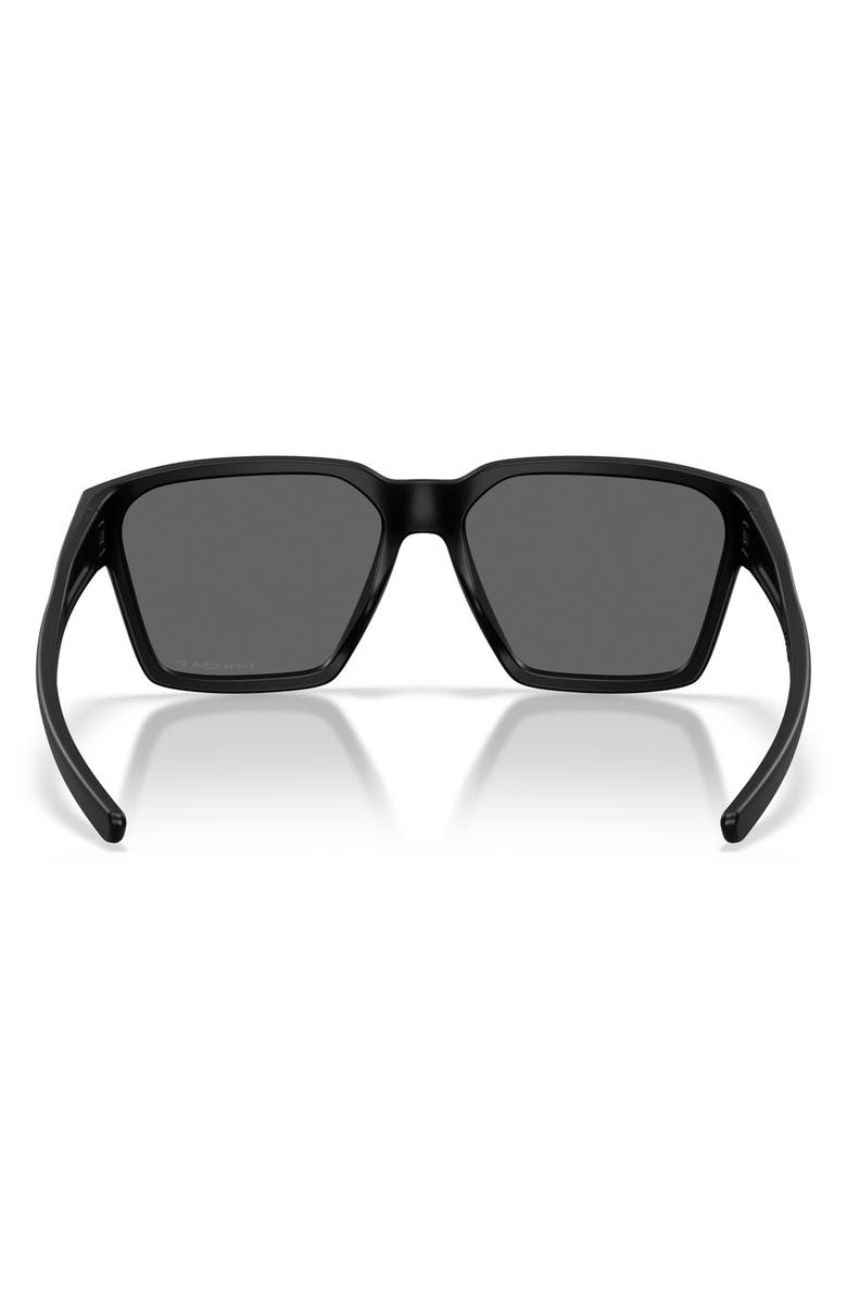 Oakley Briza 58mm Polarized Prizm<sup>™</sup> Square Sunglasses, Alternate, color, Matte Black / Prizm Polar