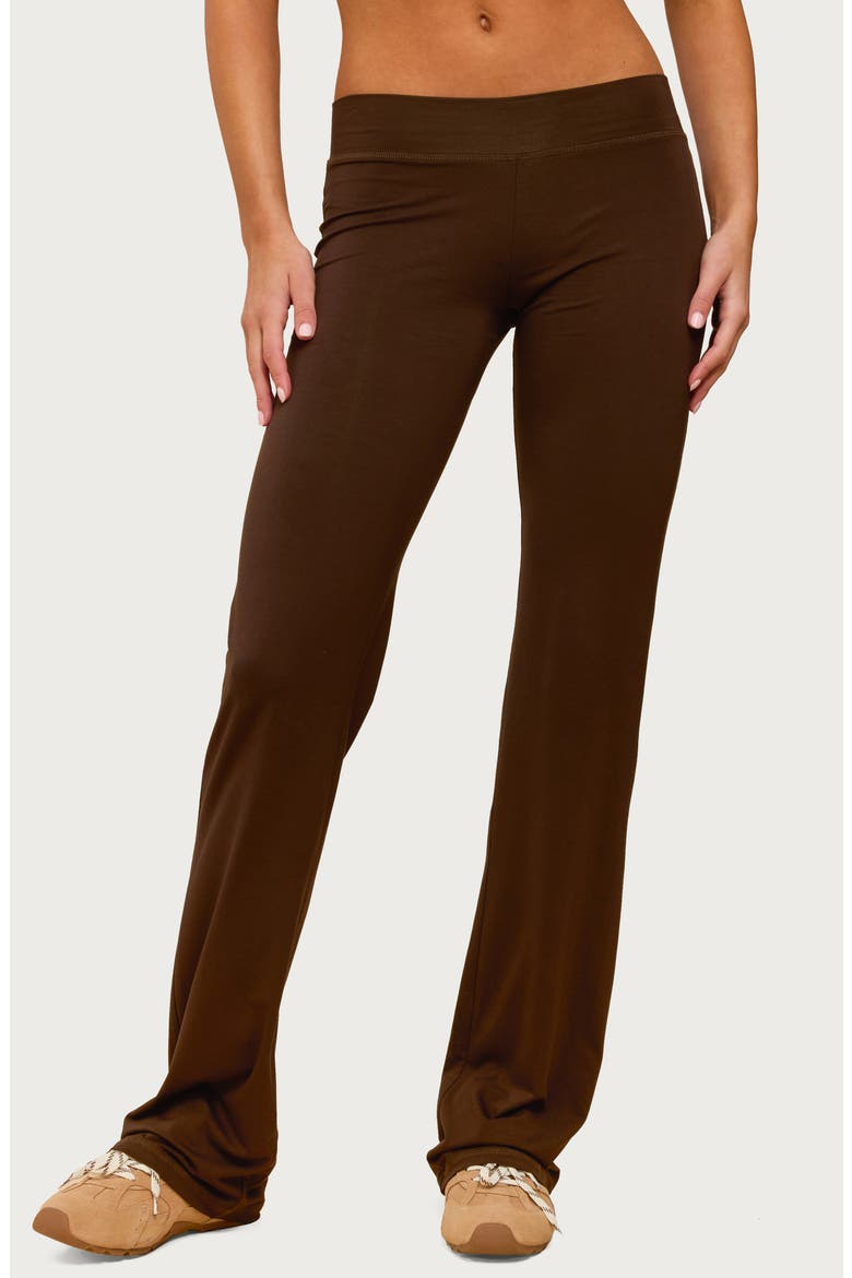 Callan Flare Pants, Main, color, BROWN
