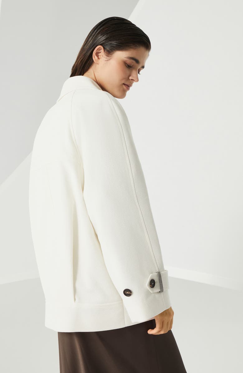 Brunello Cucinelli Cavalry caban jacket with monili, Alternate, color, 