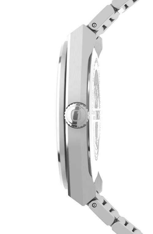 Timex ® Q Continental Blue Dial Bracelet Watch, 39mm In Blue