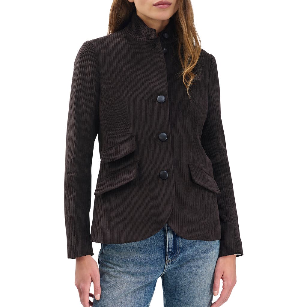 Rag & Bone Slade Corduroy Blazer In Black