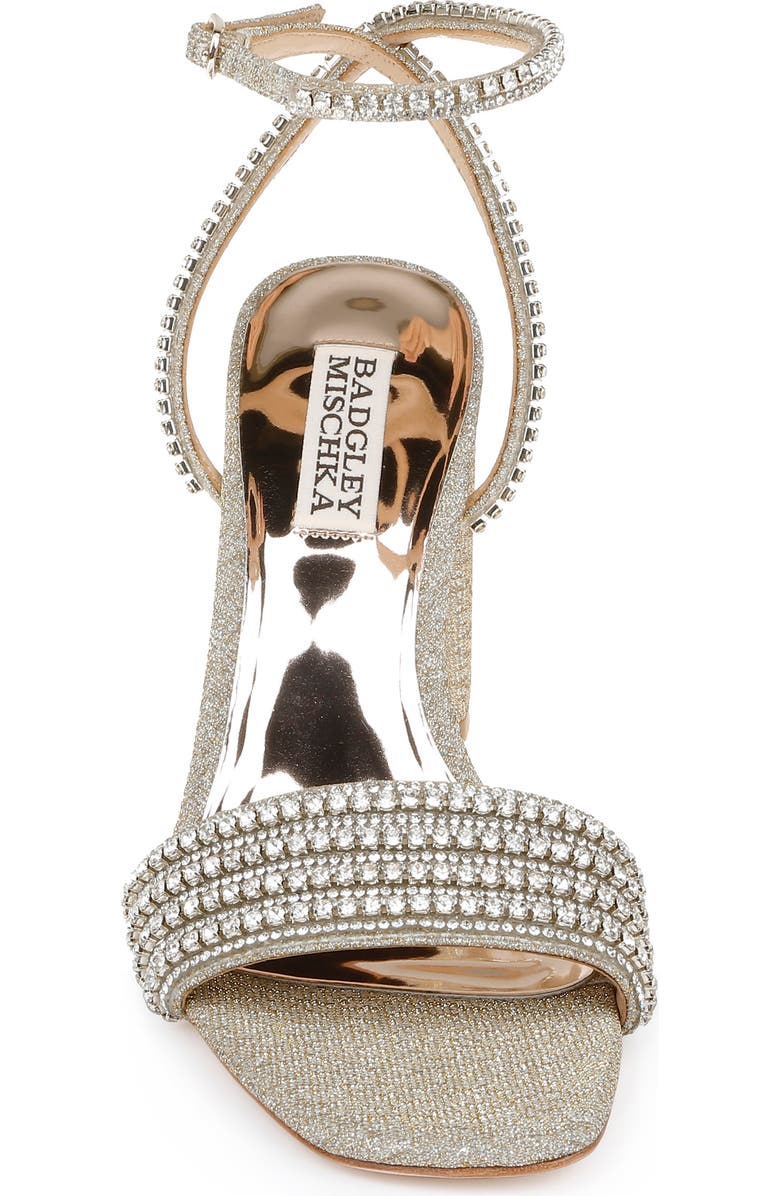 Badgley Mischka Collection Becca Sandal, Alternate, color, Platino