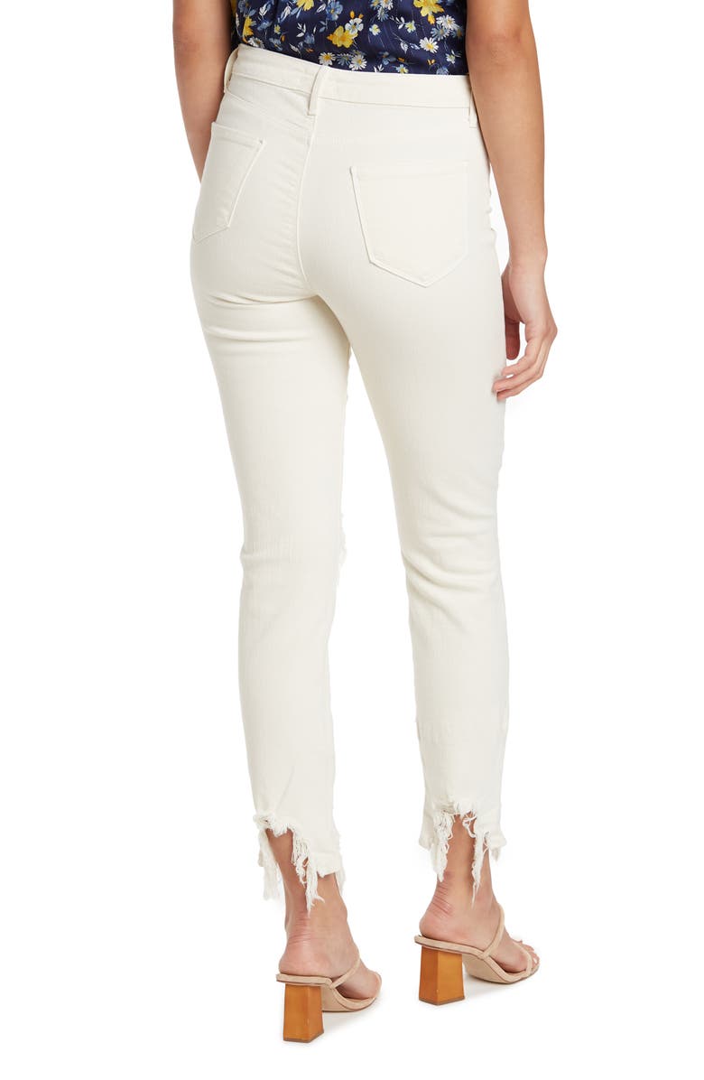 L'AGENCE LAGENCE High Line High Rise Skinny Jeans, Alternate, color, Vintage Wh