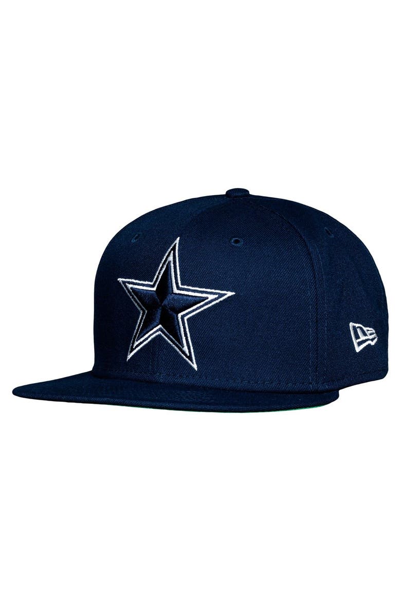 Men's New Era Navy Dallas Cowboys Super Bowl XXX Citrus Pop 59FIFTY Fitted Hat, Main, color, Navy