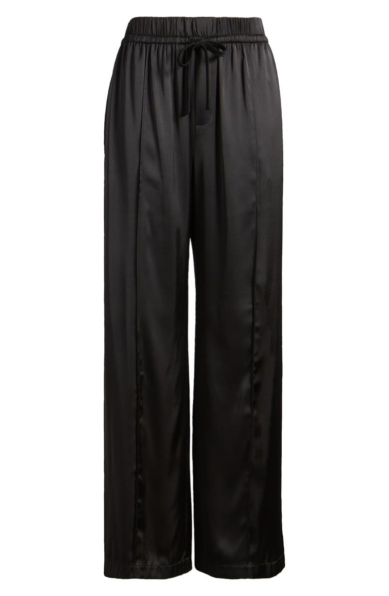 Treasure & Bond Wide Leg Satin Pants, Alternate, color,
