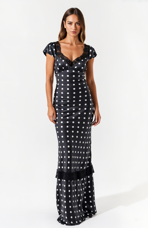 Sleeveless Ribbed Knit Midi Dress with High Neck and Side Slit