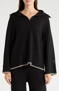 UGG® Rylynn Quarter Zip Cable Knit Sweater